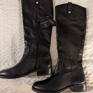 Macy's INC: *Genuine Leather* INC Fawne Leather Riding Boot